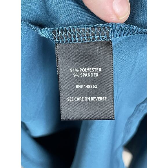 Torrid Strech Woven Maxi Active Dress Legion Blue 3X 22-24 Vacation Resort - Picture 12 of 13